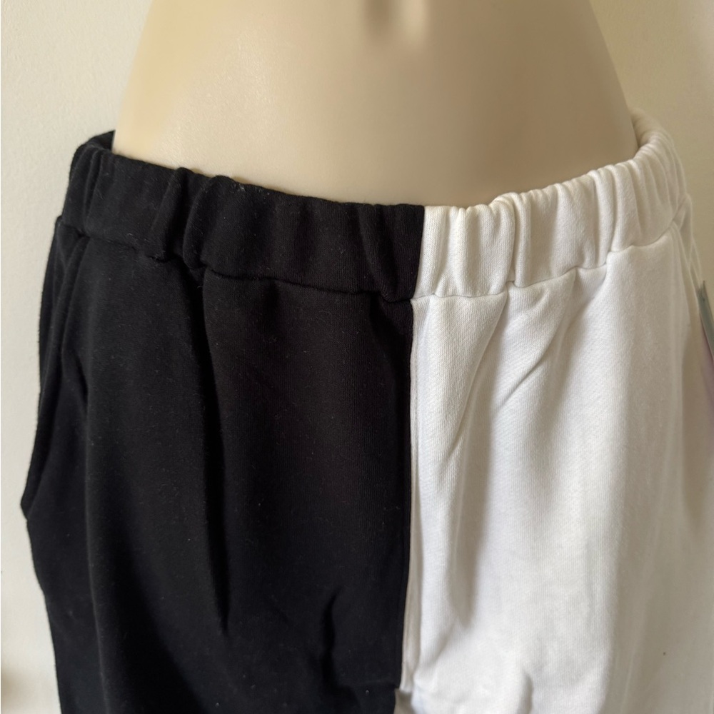 Black and White Track Pants - Picture 3 of 5
